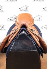Bruno Delgrange English Saddle 17.5" Seat Consignment #825