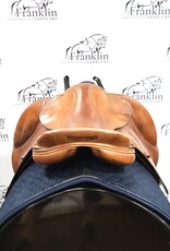 Bruno Delgrange English Saddle 17.5" Seat Consignment #825