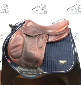 Devoucoux Biarritz Jumping Saddle 18" Seat Consignment #823