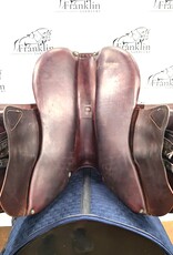Devoucoux Biarritz Jumping Saddle 18" Seat Consignment #823