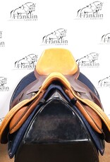 Dover Circuit Jumping Saddle 17" Seat Medium Tree Consignment #821