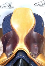 Dover Circuit Jumping Saddle 17" Seat Medium Tree Consignment #821