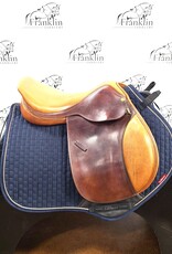 Dover Circuit Jumping Saddle 17" Seat Medium Tree Consignment #821