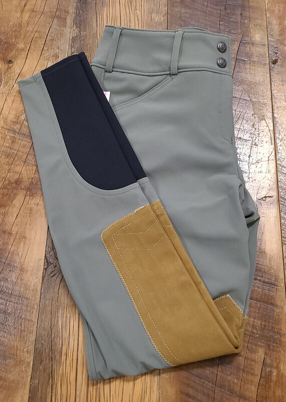 The Tailored Sportsman The Tailored Sportsman Ladies TechLight FZ Clarino Bootsock Army/Tan