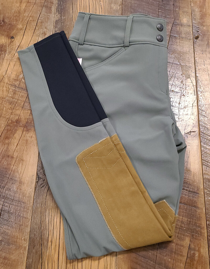 The Tailored Sportsman The Tailored Sportsman Ladies TechLight FZ Clarino Bootsock Army/Tan