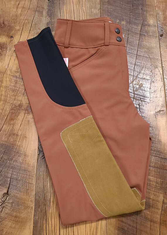 The Tailored Sportsman The Tailored Sportsman Ladies TechLight Clarino Bootsock Breech MR FZ Rust/Tan