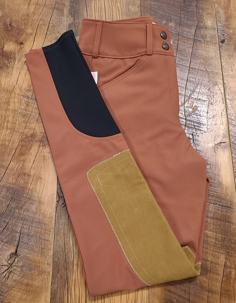 The Tailored Sportsman The Tailored Sportsman Ladies TechLight Clarino Bootsock Breech MR FZ Rust/Tan