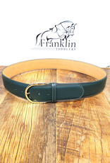 The Tailored Sportsman The Tailored Sportsman In Contrast Belt Hunter Green/Gold