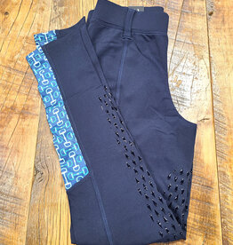 Kerrits Kerrits Kids Thermo Tech Full Leg Tight Galaxy Blue/Lapis Bit of Color