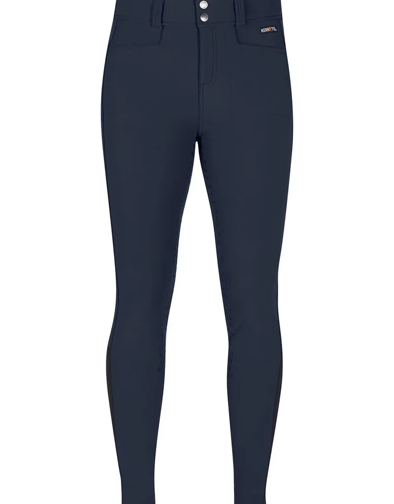Kerrits Kerrits Ladies Tailored 3-Season Full Seat Breech Galaxy Blue