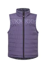 Kerrits Kerrits Kids Ride The Wind Reversible Quilted Vest Plumnoir/Violetdawn