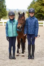 Kerrits Kerrits Kids Ride The Wind Reversible Quilted Jacket Lapis/Aqualuxe