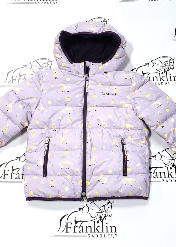 LeMieux LeMieux Mini Printed Lilo Puffer Jacket Lilac