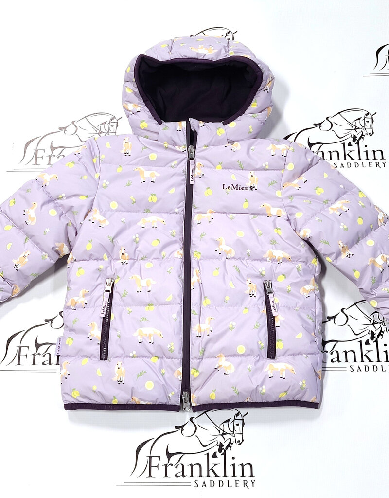 LeMieux LeMieux Mini Printed Lilo Puffer Jacket Lilac