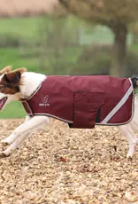 Aubrion Digby and Fox Lite Waterproof Dog Coat Maroon