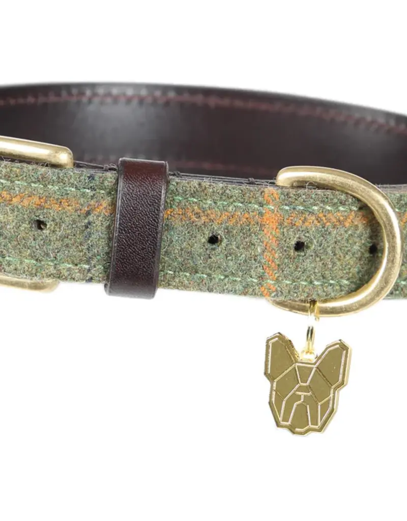 Digby and Fox Digby and Fox Tweed Dog Collar