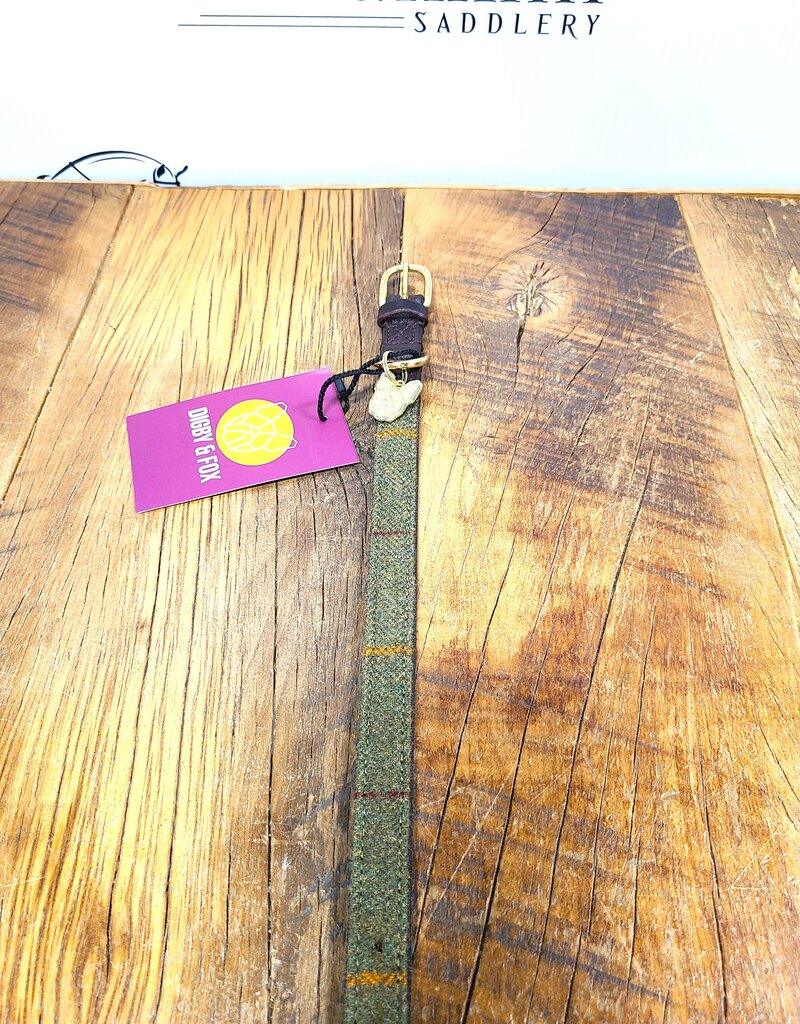 Digby and Fox Digby and Fox Tweed Dog Collar