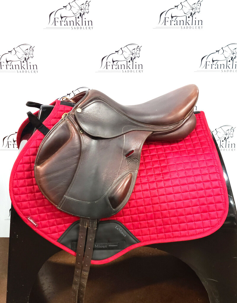 Pessoa Pessoa Monoflap Eventing Saddle 16.5" Seat Consignment #830
