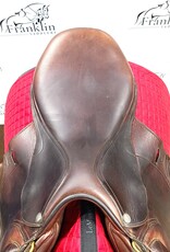 Pessoa Pessoa Monoflap Eventing Saddle 16.5" Seat Consignment #830