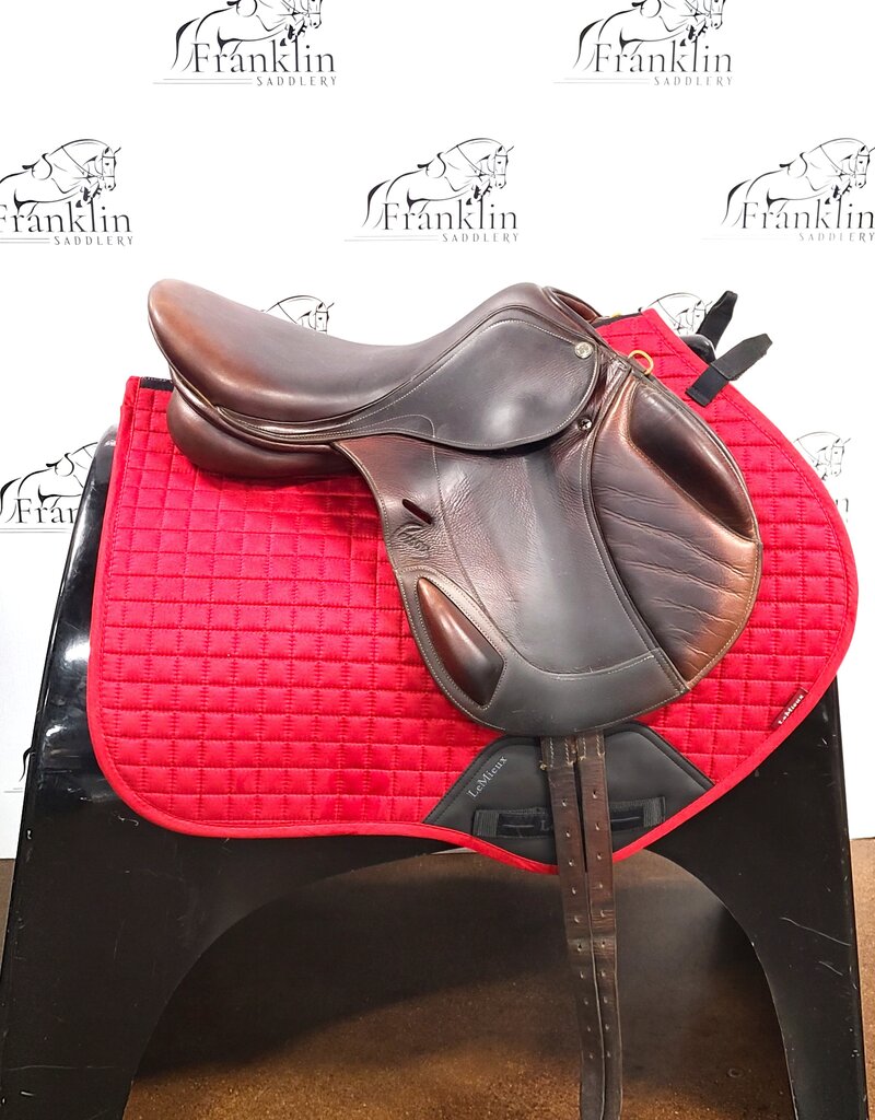 Pessoa Pessoa Monoflap Eventing Saddle 16.5" Seat Consignment #830