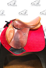 Bates Bates Caprilli Close Contact Jumping Saddle 17" Seat Consignment #831