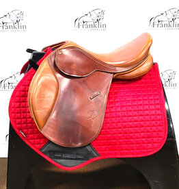 Bates Bates Caprilli Close Contact Jumping Saddle 17" Seat Consignment #831