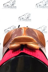 Bates Bates Caprilli Close Contact Jumping Saddle 17" Seat Consignment #831