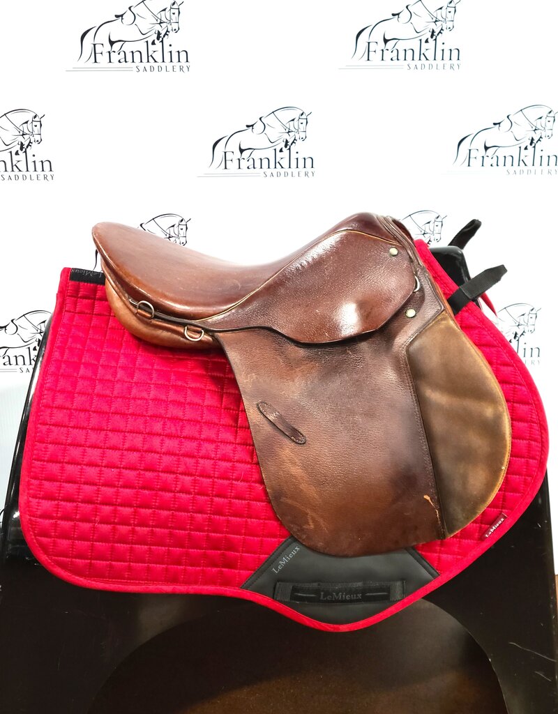 Stubben Stubben Athos I All Purpose English Saddle 17" Seat Consignment #832