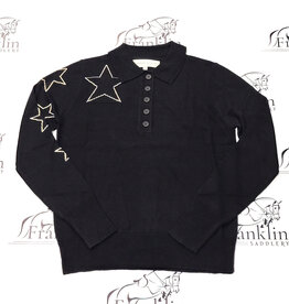 Hannah Childs Lifestyle Hannah Childs Starla Polo Sweater Pitch Black