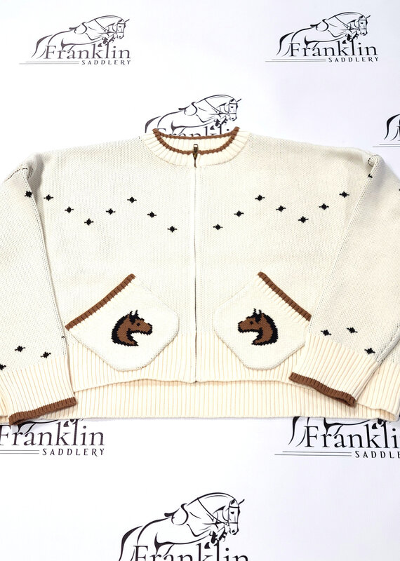 Hannah Childs Lifestyle Hannah Childs Libby Zip Cardigan Biscotti