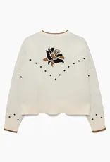 Hannah Childs Lifestyle Hannah Childs Libby Zip Cardigan Biscotti