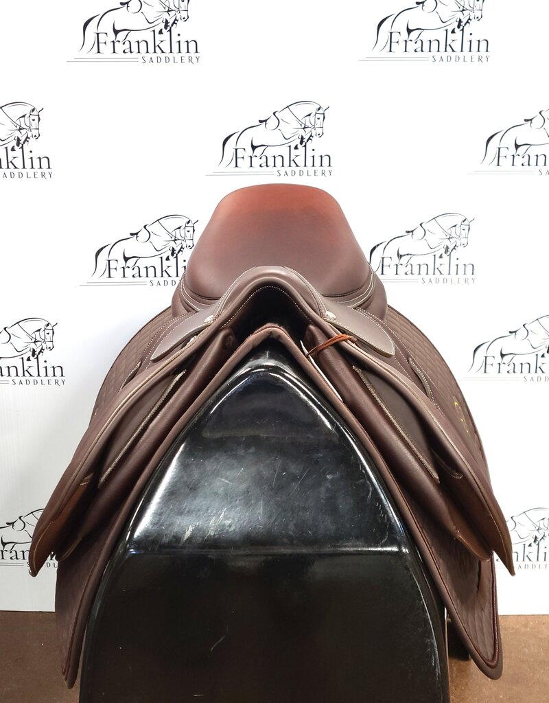 Butet Butet Premium Integrated M2 17" Seat 2.25 Flap Standard Tree Cachou Saddle