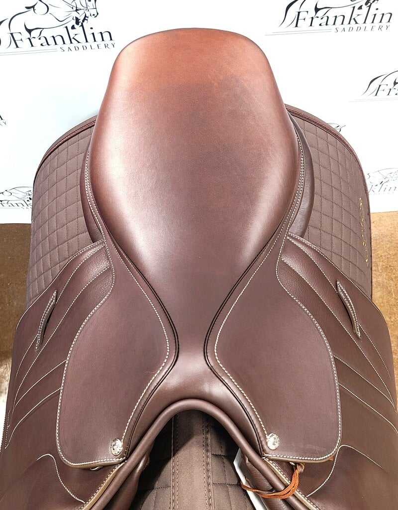 Butet Butet Premium Integrated M2 17" Seat 2.25 Flap Standard Tree Cachou Saddle