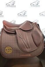Butet Butet Premium Integrated M2 17" Seat 2.25 Flap Standard Tree Cachou Saddle