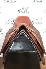 Butet Butet Premium Integrated P 17" Seat 2L Flap Standard Tree Gold Saddle