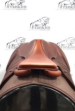 Butet Butet Premium Integrated P 17" Seat 2L Flap Standard Tree Gold Saddle