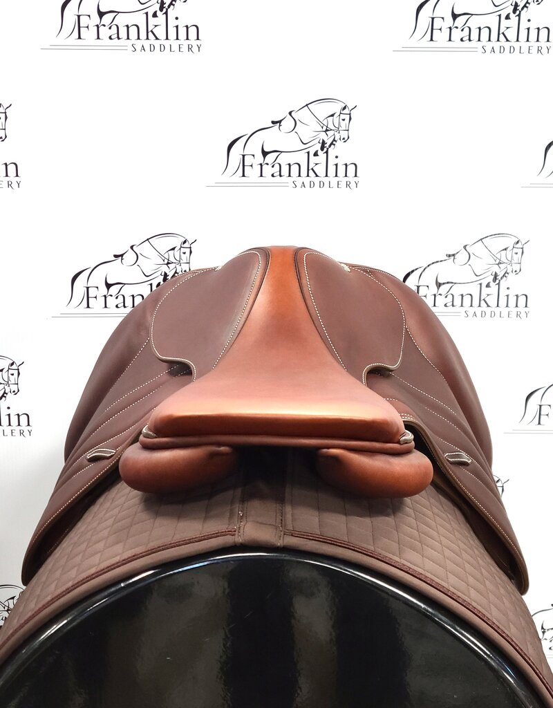 Butet Butet Premium Integrated P 17" Seat 2L Flap Standard Tree Gold Saddle