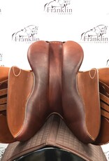 Butet Butet Premium Integrated P 17" Seat 2L Flap Standard Tree Gold Saddle