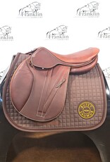 Butet Butet Premium Integrated P 17" Seat 2L Flap Standard Tree Gold Saddle
