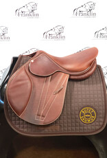 Butet Butet Premium L 17" Seat 2.5 Flap Standard Tree  UDTF Gold Saddle