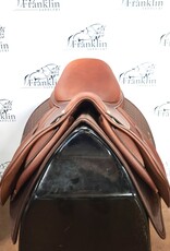 Butet Butet Premium L 17" Seat 2.5 Flap Standard Tree  UDTF Gold Saddle