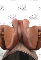 Butet Butet Premium L 17" Seat 2.5 Flap Standard Tree  UDTF Gold Saddle