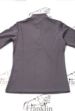 TKEQ TKEQ The Logan Perforated Long Sleeve Top Dappled