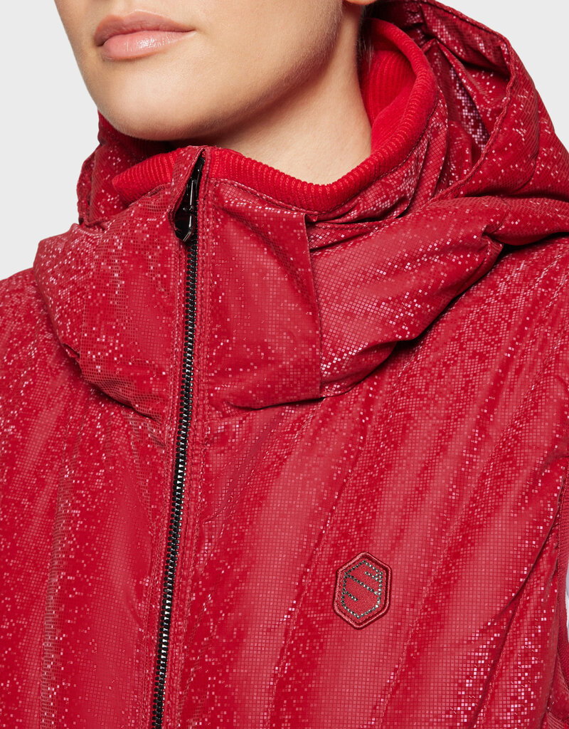 Samshield Samshield Ladies Chamonix Ice Light Puffer Vest Raspberry