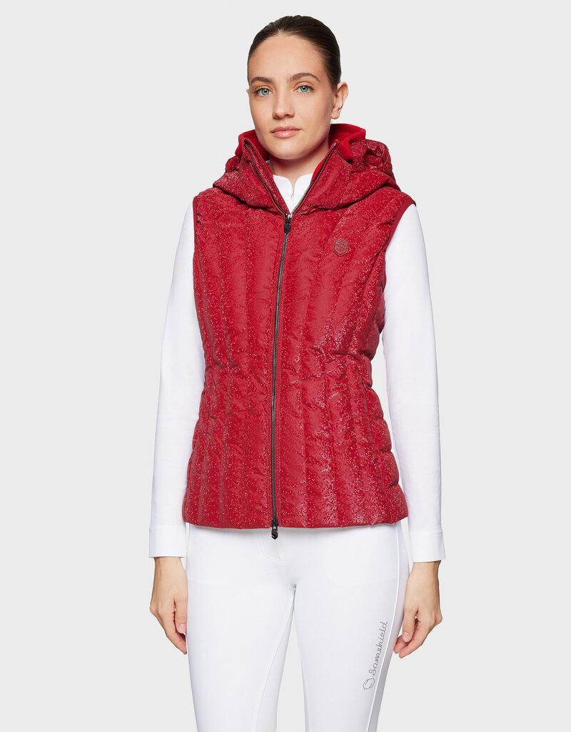 Samshield Samshield Ladies Chamonix Ice Light Puffer Vest Raspberry