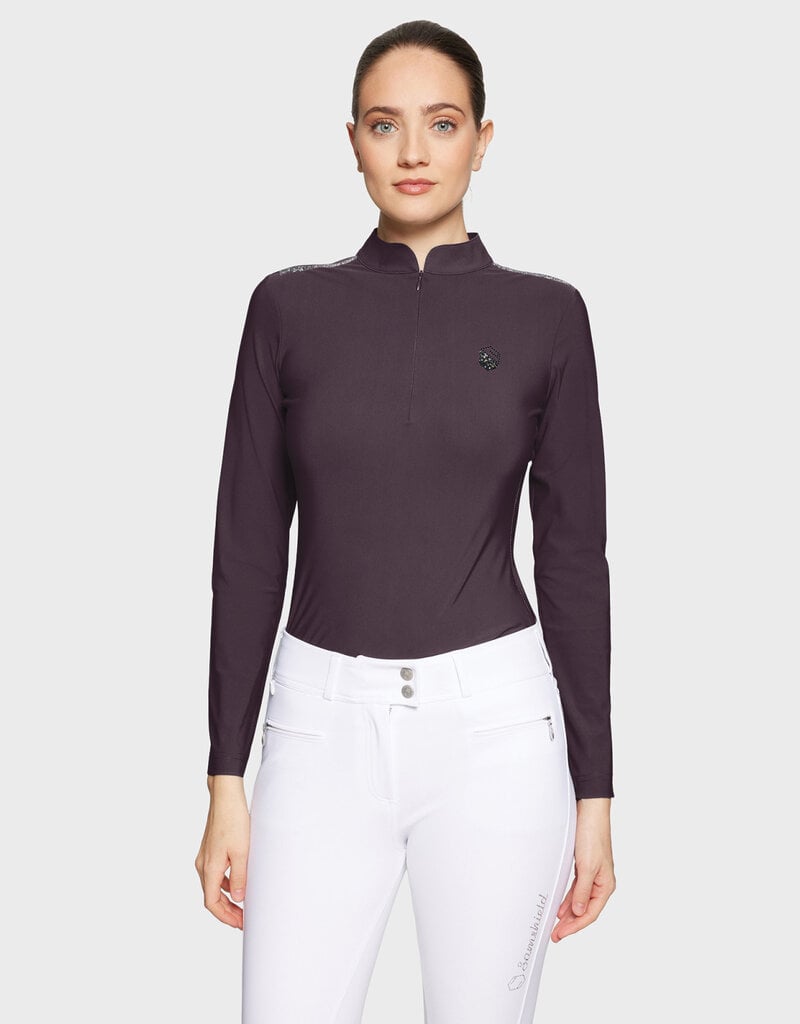 Samshield Samshield Brunella Premium Training Top Aubergine