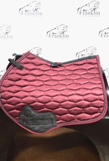 Arma Arma Satin Jump Saddle Pad Burgundy