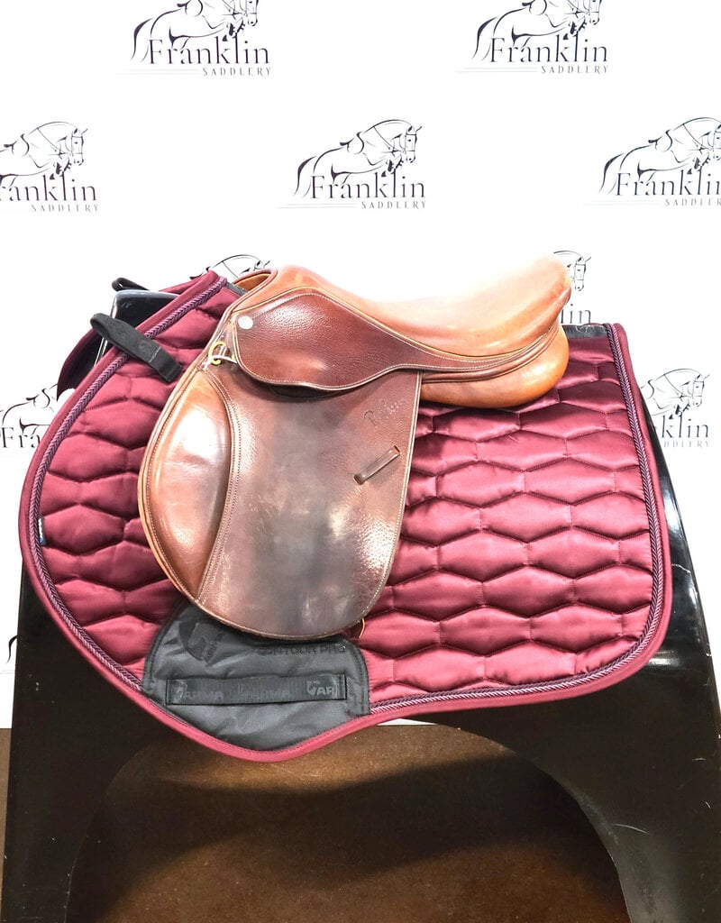 Pessoa Jumping Saddle 15.5" Seat Consignment #836