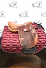Pessoa Jumping Saddle 15.5" Seat Consignment #836