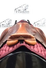 Pessoa Jumping Saddle 15.5" Seat Consignment #836